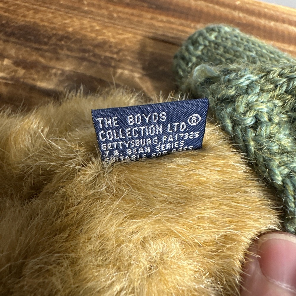 Vintage Boyds Bears Mrs Trumbull #91833 w Hat‎ and Green Sweater Plush w/ tags - Picture 7 of 9